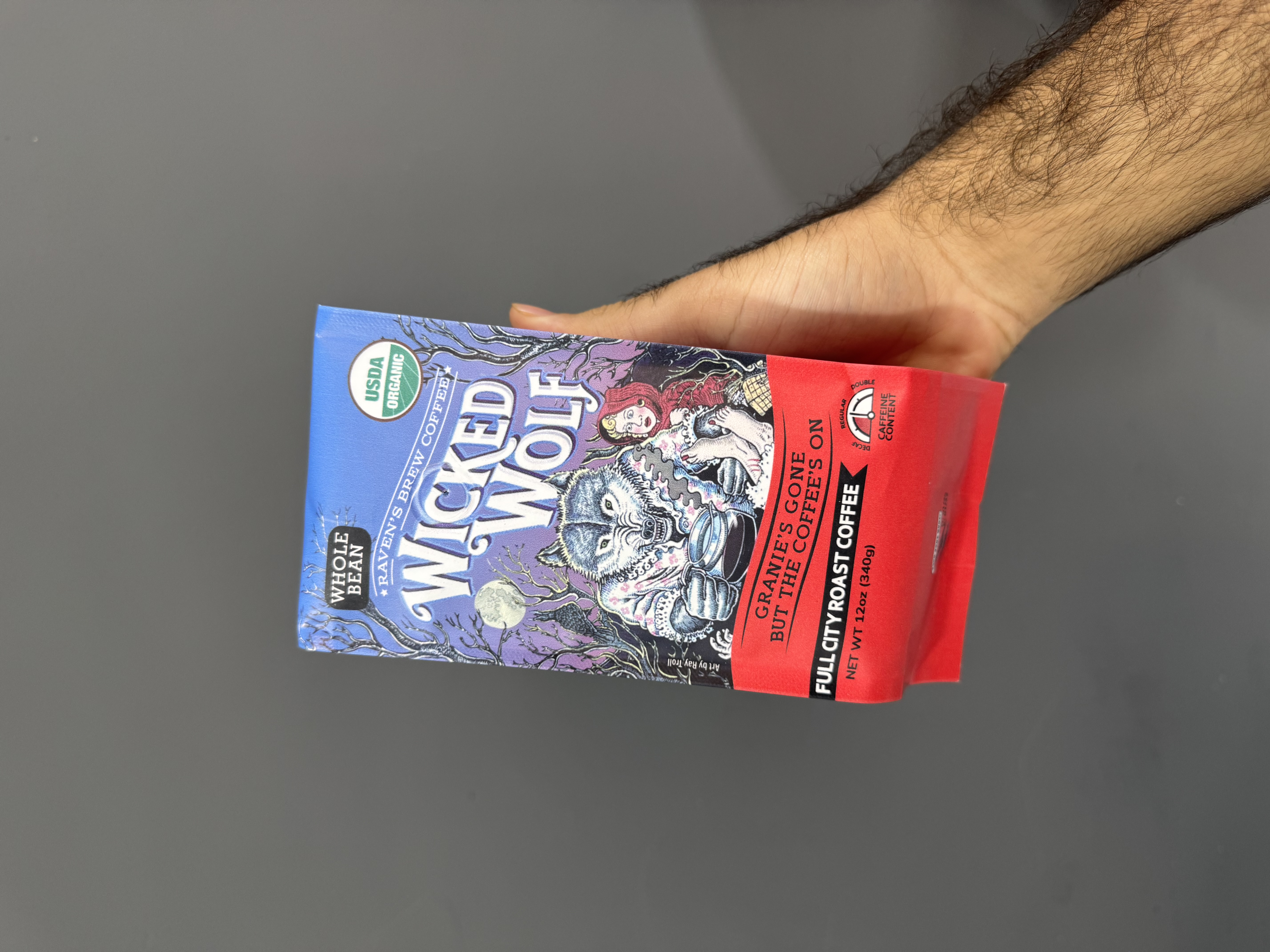 قهوه راونز برو گرگ شرور